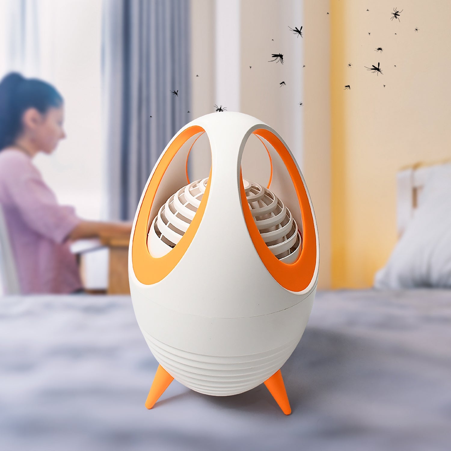 Electronic Mosquito Machine, Mosquito Trap Home Mosquito Killer, UV Light Wave Physical Mosquito Trap Repellent Lamp, Silent Safely Non-Toxic, Dorm Office Hotel Shops Led Mosquito Killer Lamp Electronic Mosquito Machine, Mosquito Trap Home Mosquito Killer, UV Light Wave Physical Mosquito Trap Repellent Lamp, Silent Safely Non-Toxic, Dorm Office Hotel Shops Led Mosquito Killer Lamp